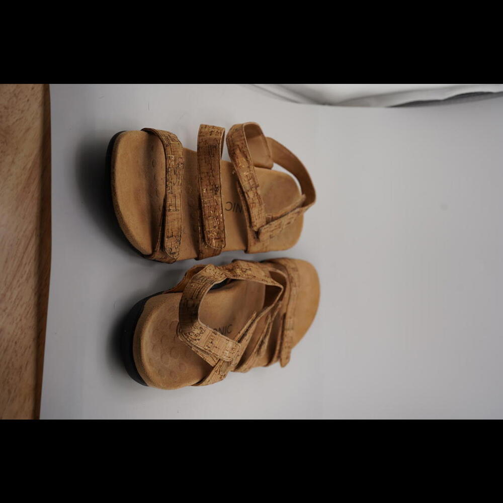Vionic Cork Strappy Sandals - Comfortable Summer Footwear